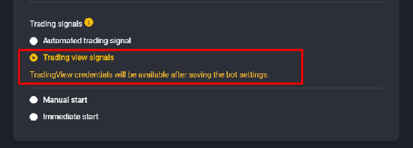 11. How to connect TradingView signals