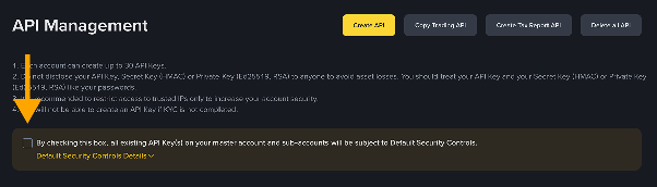2. How to connect your Binance account to GT App and to launch trading.