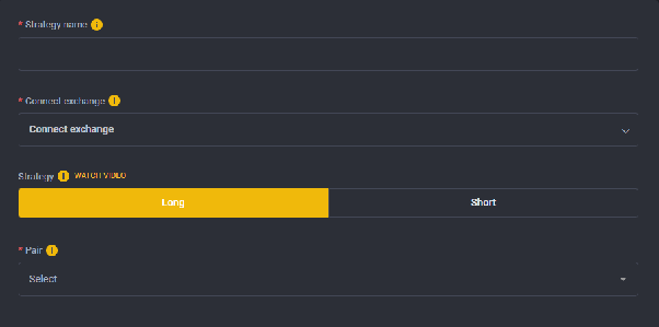 6. How to launch the Futures strategy for Binance Futures trading