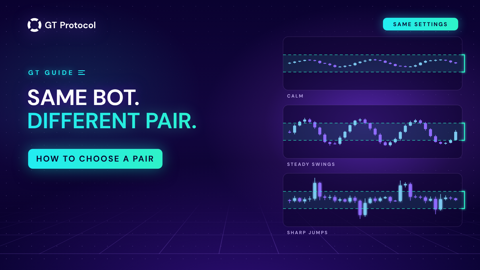 How to Choose a Trading Pair for Your Bot in GT App