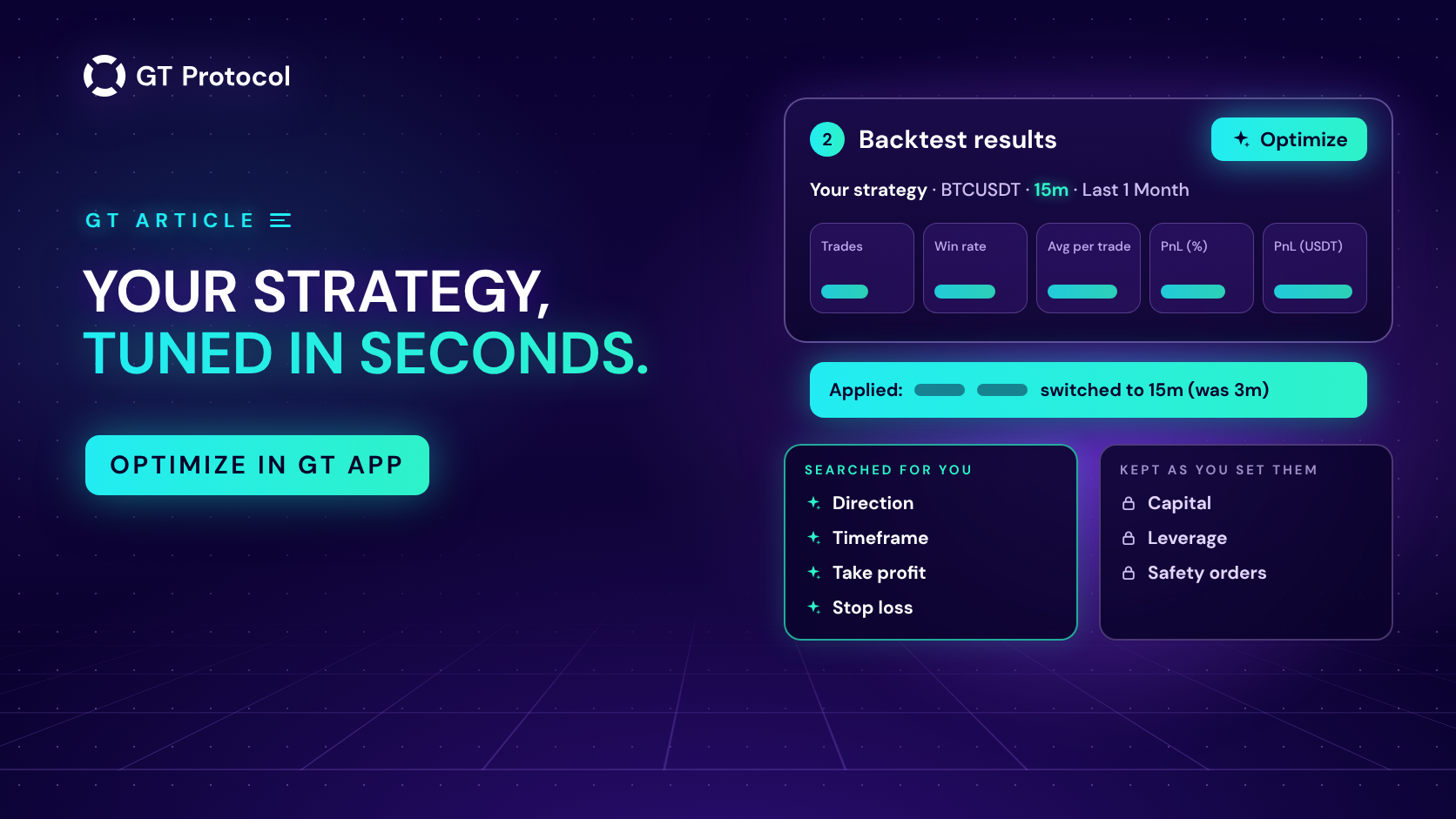 How to Optimize a Crypto Trading Bot in One Click